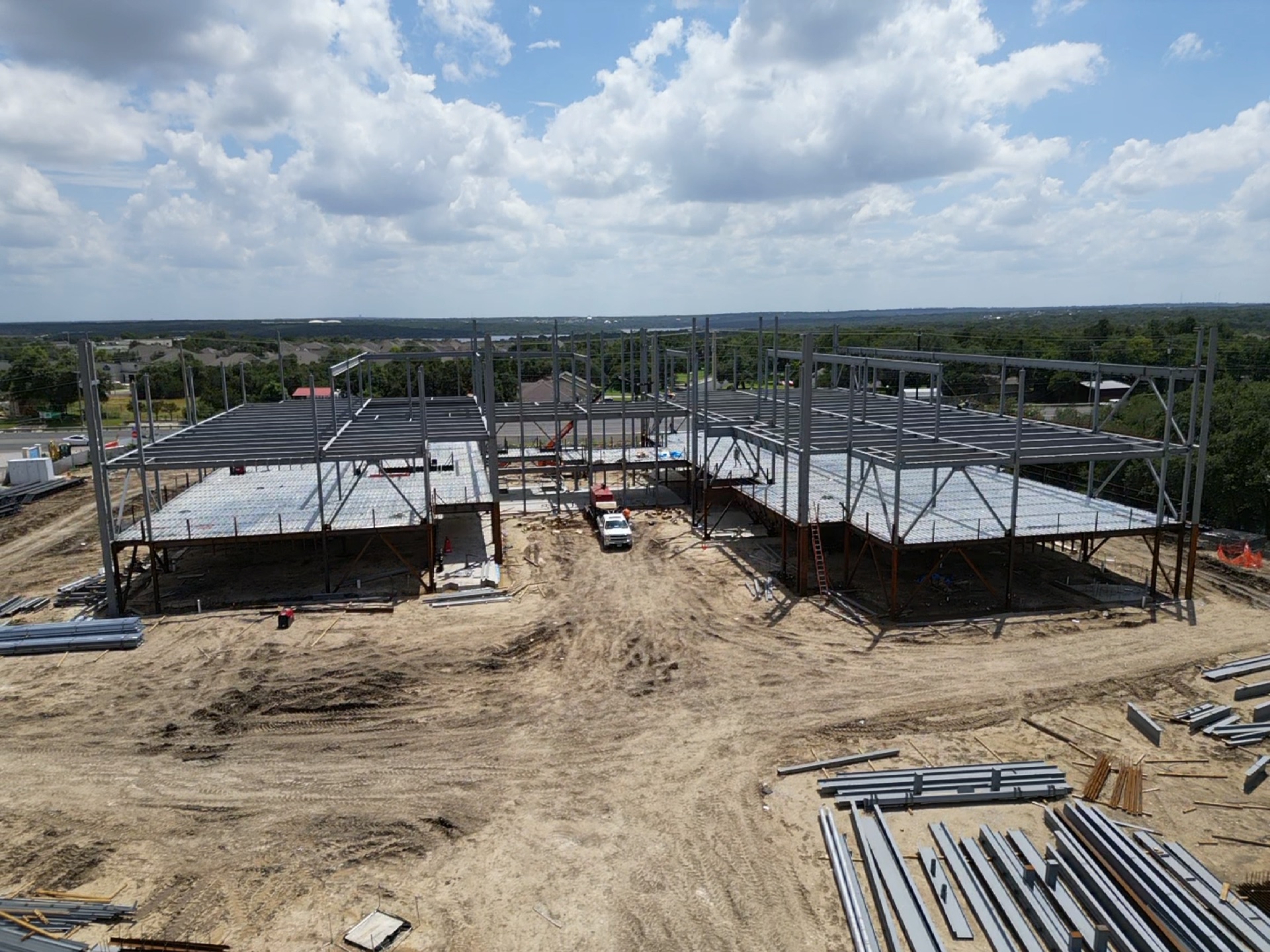 Aerial still of the Ascalon site, June 2026 — view 3 of 5