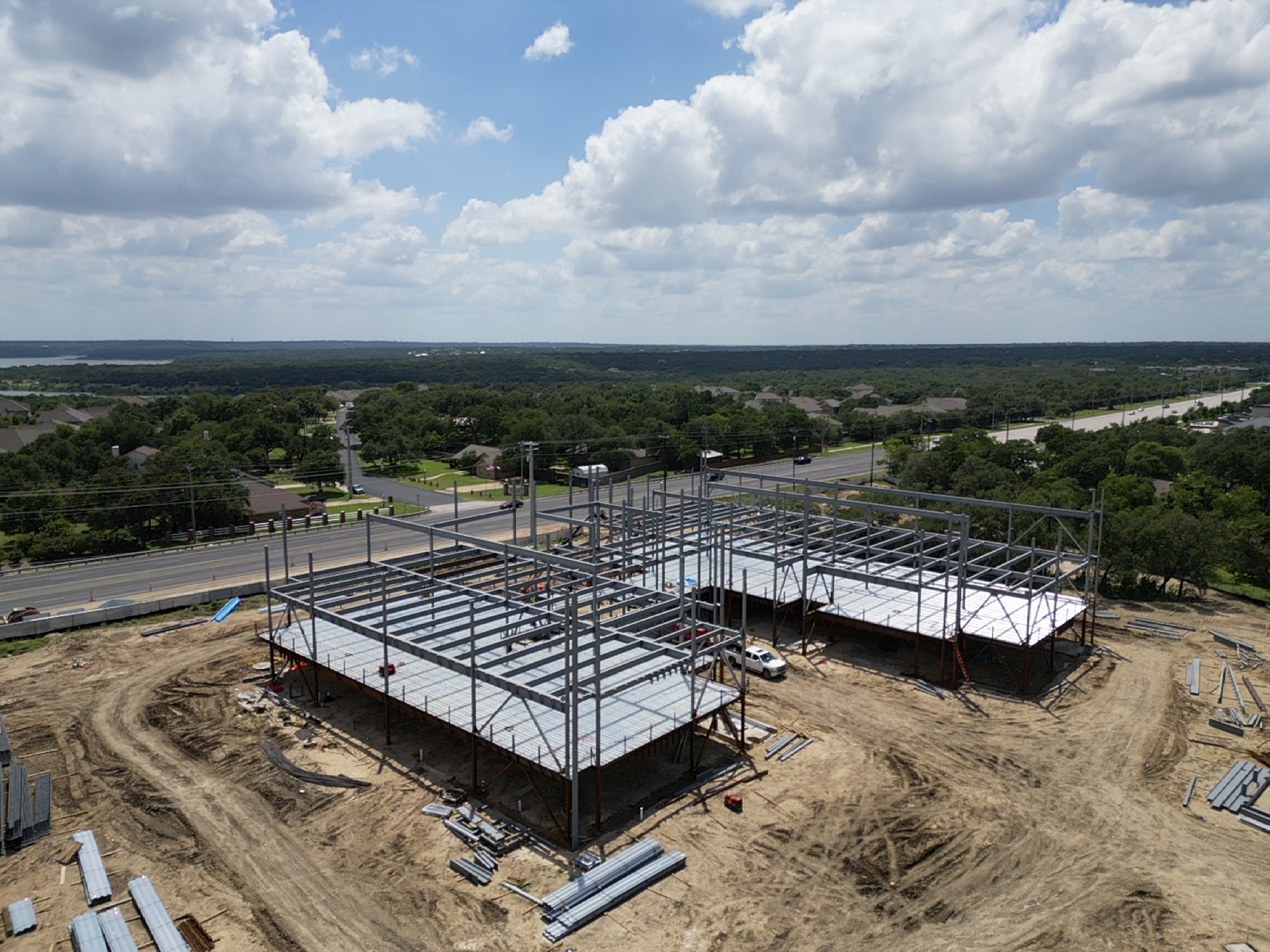 Aerial still of the Ascalon site, June 2026 — view 4 of 5