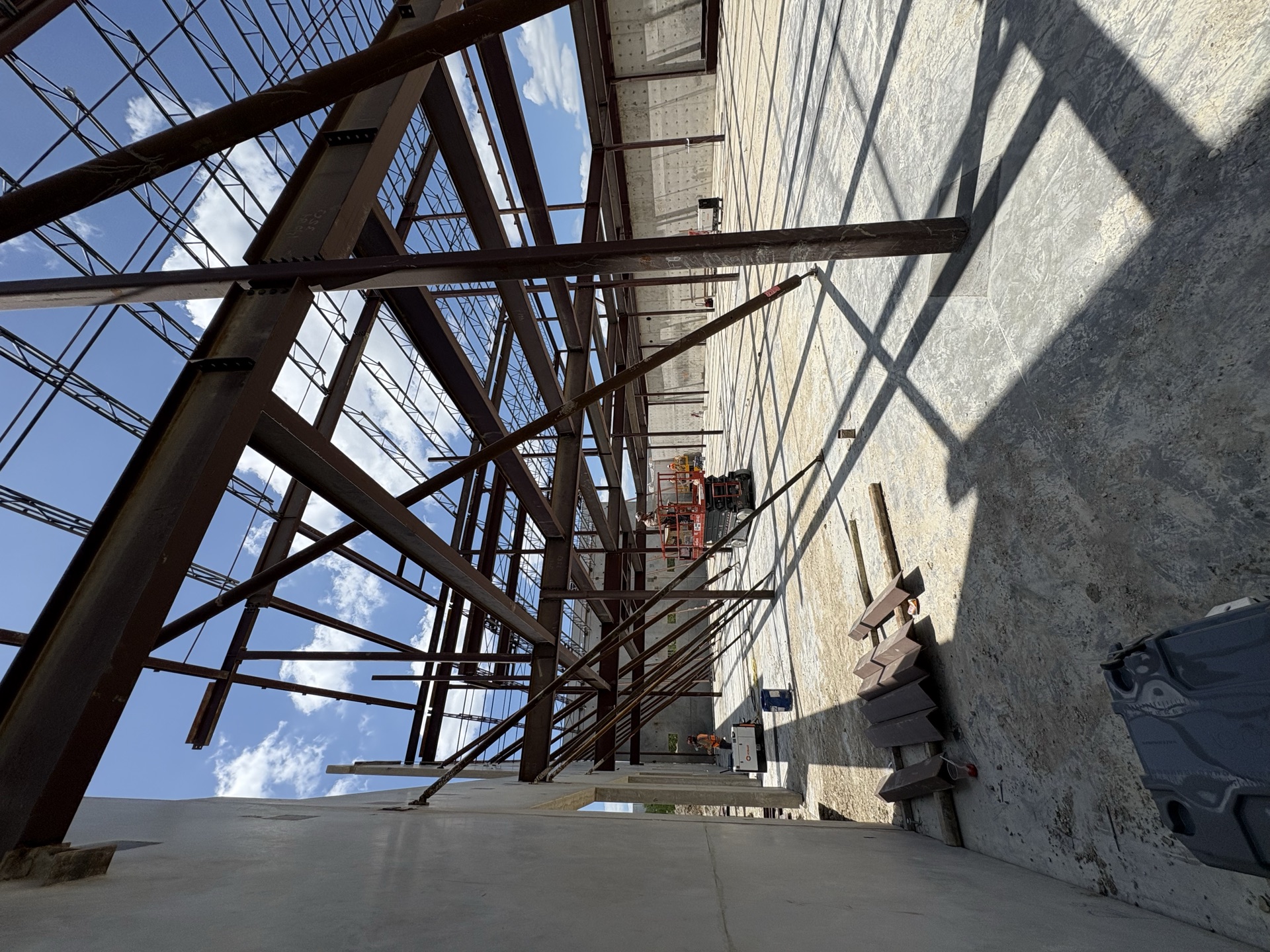 Site record of the Manor project, October 2025 — view 1 of 3